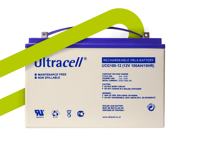 Batterie GEL Ultracell UCG100-12 - 100Ah